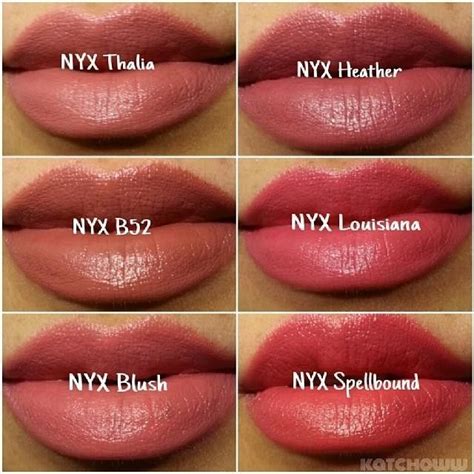 Fitness 4 Ever Nyx Extra Creamy Round Lipstick Swatches
