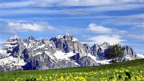 Alpes Dolomites Mountain Peaks Italy Wallpapers Hd 3840x2400