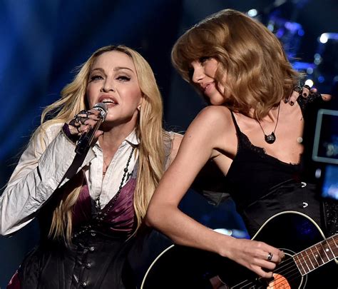 Madonna And Taylor Swift At Iheartradio Awards Pictures Popsugar