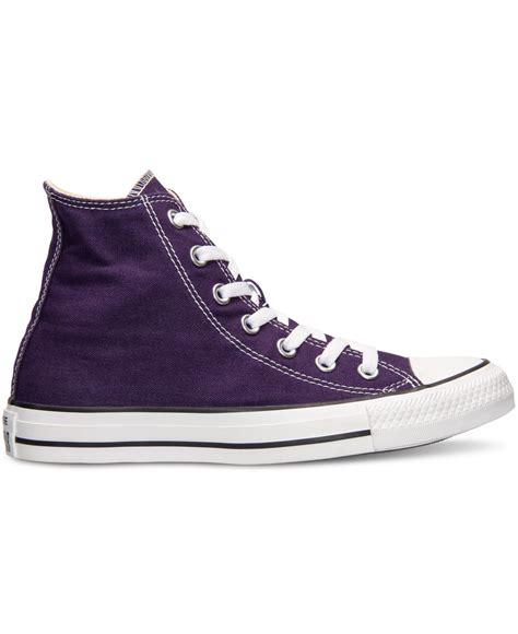 Converse Mens Or Womens Chuck Taylor Hi Casual Sneakers From Finish