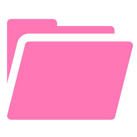 Pink Folder Png Png Image Collection