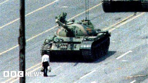 Tiananmens Tank Man The Image That China Forgot Bbc News