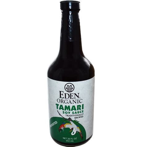 Eden Foods Organic Tamari Soy Sauce 20 Fl Oz 592 Ml