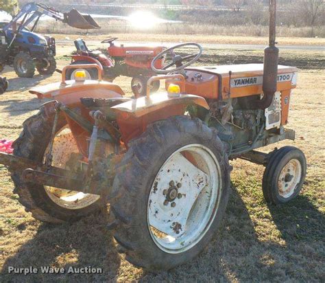 Yanmar Ym1700 Tractor For Sale 617 Hours Mcalester Ok