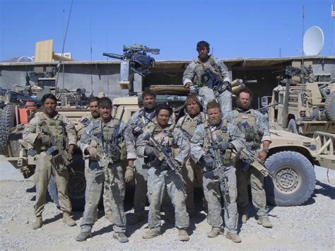 Members Of A Us Army Special Forces Oda In Afghanistan C Late 2000s
