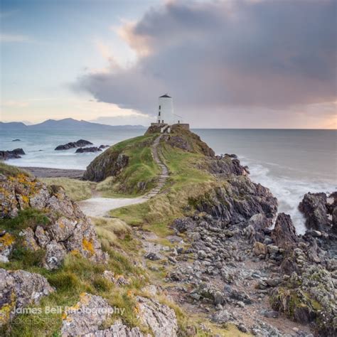 Llanddwyn Island Ii Lighthouse Print From Anglesey In Wales