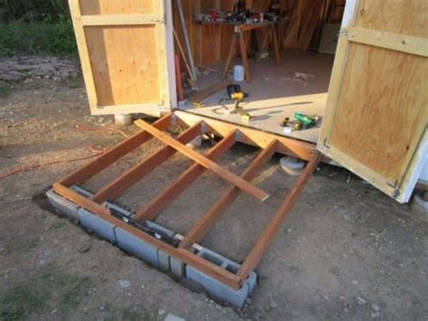 A ramp is definitely in order. How to Build a Shed Ramp, add shelves, and More for your Storage Shed in 2021 | Shed ...