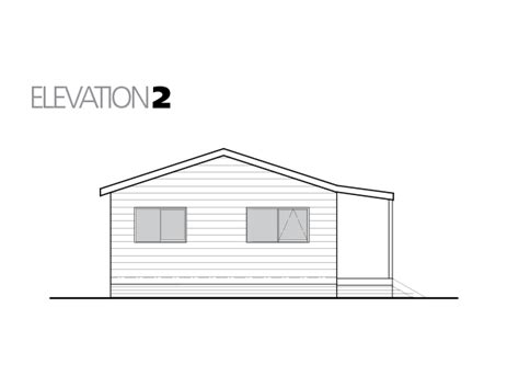 80m2 Three Bedroom Mount Timber Homes