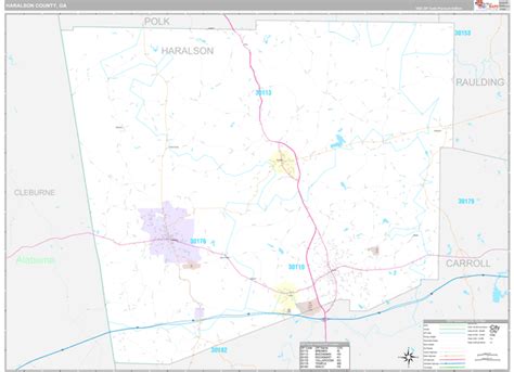 Haralson County Ga Maps