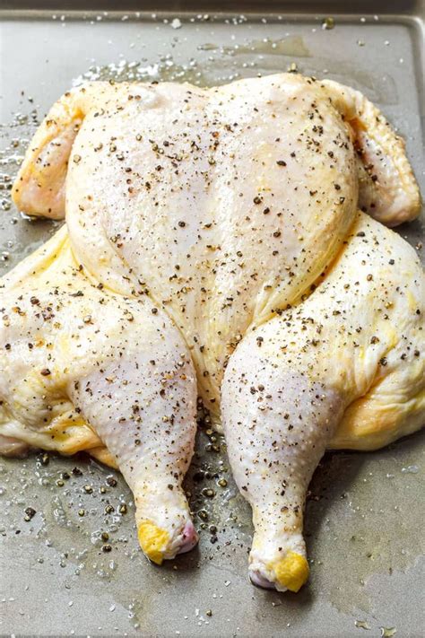 To spatchcock a chicken is exactly the same thing as butterflying a chicken, but with a name that is way more fun to say! Simple Spatchcocked Chicken | Recipe | Spatchcock chicken ...