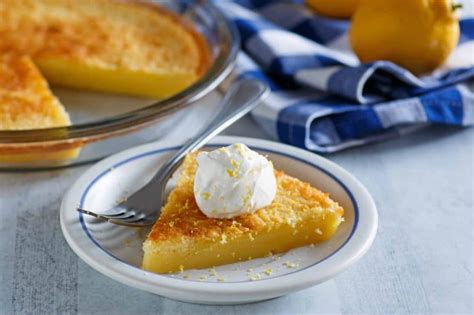 Impossible Lemon Pie Recipe Southern Plate