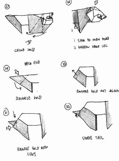 Origami Instructions Panda 3d ~ Make Easy Origami Instructions Kids