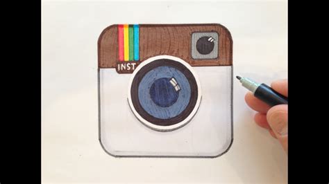 How To Draw The Instagram Logo Step 4 Instagram Party