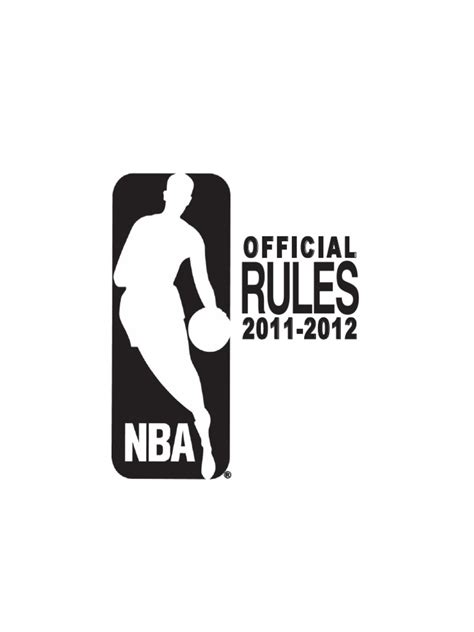 201112 Nba Rule Book Games Of Physical Skill Rules