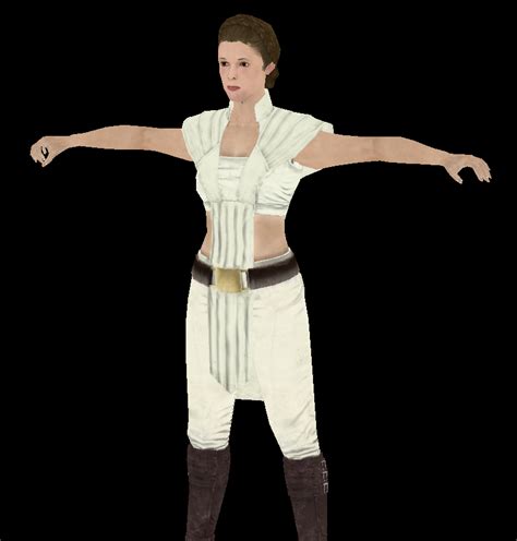 Leia Jedi For Modders File Star Wars Conversions Mod For Star Wars