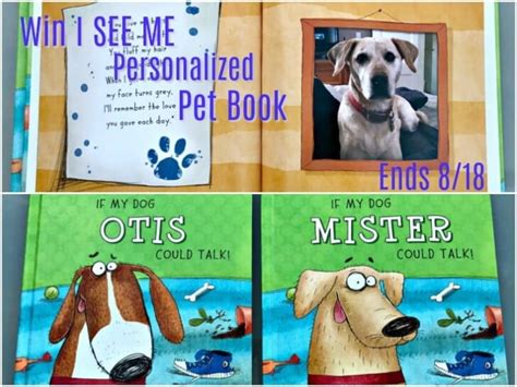 Win An Adorable I See Me Personalized Pet Book Us Only Ends 818