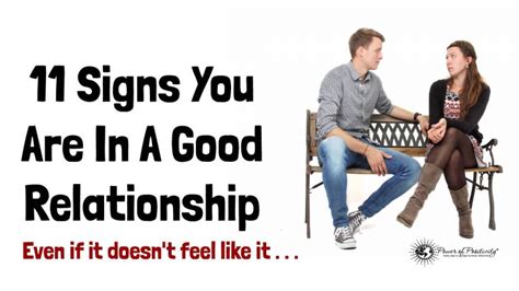 Signs Youre In A Good Relationship Even If You Dont Feel Like It School Of Life