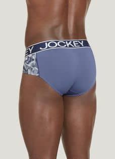 Jockey Mens Underwear Sport Stretch Tech Performance Brief Underwear