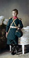 Tsarevich Alexei Nikolayevich in the uniform of the Life-Guards 4th The ...