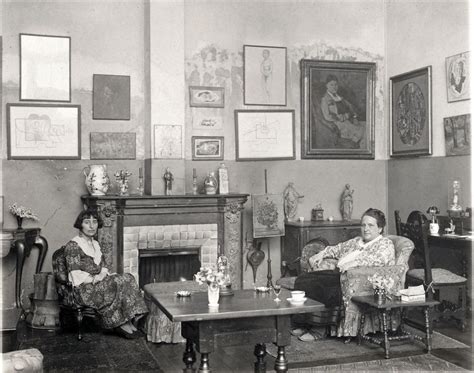 Man Rays Photograph Of Alice B Toklas And Gertrude Stein In Their