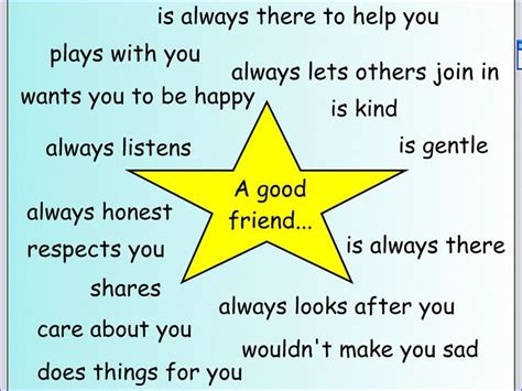 Friendship Characteristics Life Skills Curriculum Best Friend Quotes