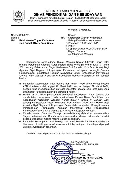 Surat Kedinasan