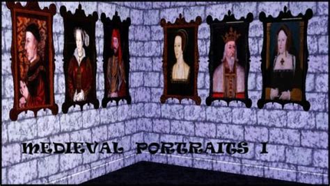 The Sims 3 Medieval Finds Medieval Portrait Electronic Art