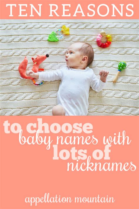 Names With Lots Of Nicknames Ten Reasons They Re Great Appellation