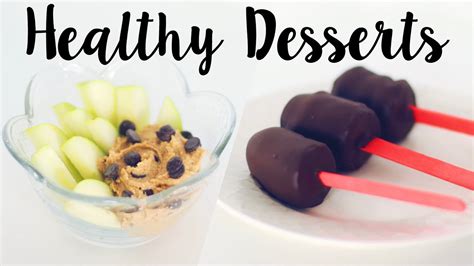 Best Healthy Desserts Easy Recipes Recipe Lands