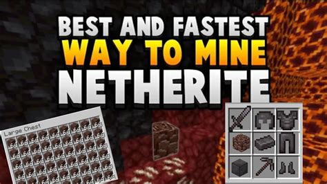 Minecraft Best And Fastest Way To Find Netherite Hindi Mining