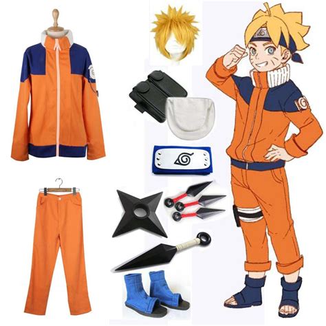 Naruto Shippuden Uzumaki Naruto 1st Cosplay Costume Adult Men Fancy