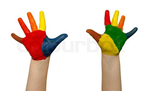 Child Hands Stock Image Colourbox