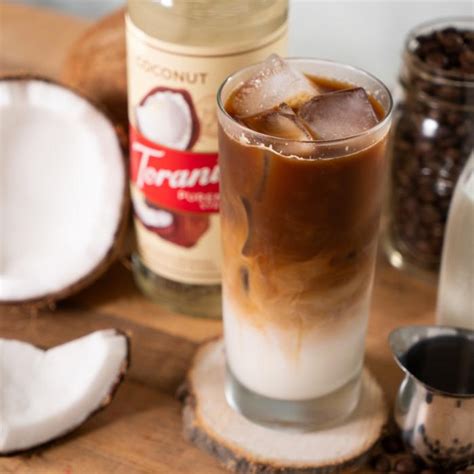 Iced Coconut Latte Recipe Torani