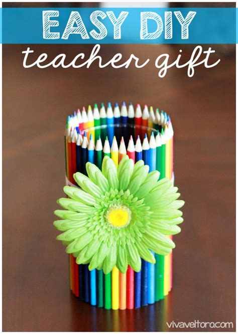 Easy Diy Teacher T Idea Teacher Craft Teachers Diy School Teacher