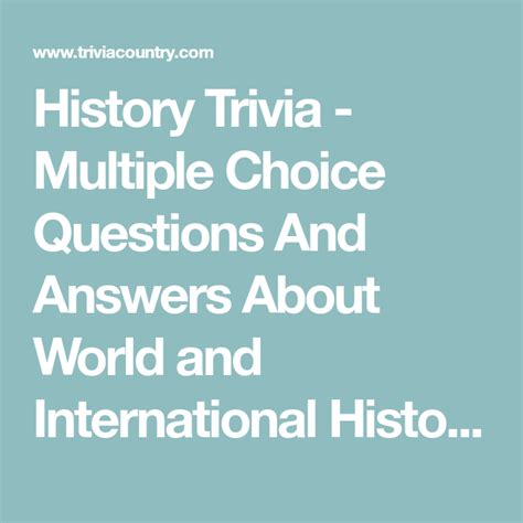 Both articles and products will be searched. Pin on Trivia multiple choice
