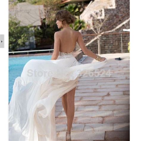 Dresses Long White Prom Dress Poshmark