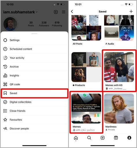 How To Share Saved Collaborative Collections On Instagram Techwiser