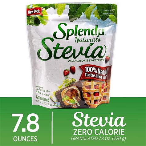 Splenda Naturals Stevia Sweetener For Baking No Calorie All Natural