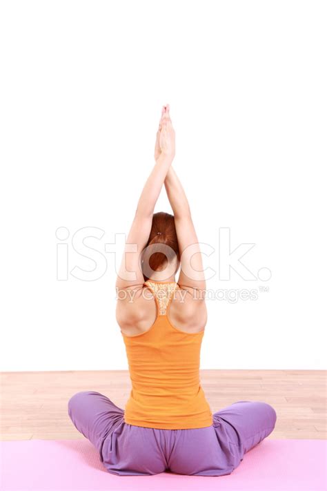 Young Woman Doing Yoga Stock Photo Royalty Free Freeimages