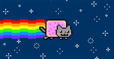Nyan Cat Is Being Sold As A One Of A Kind Piece Of Crypto Art The Verge