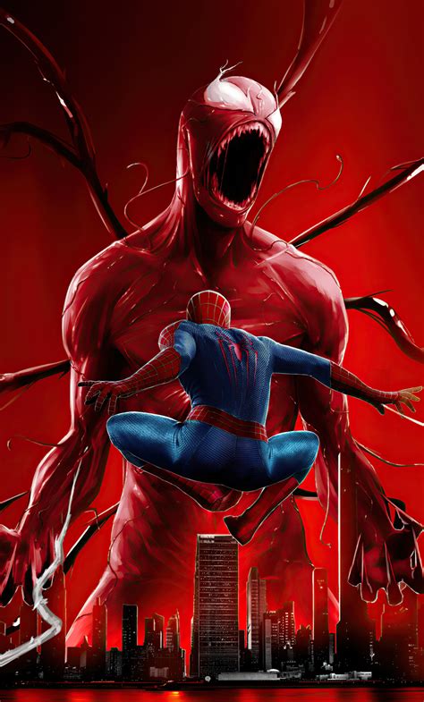 1280x2120 Spiderman Vs Carnage Iphone 6 Hd 4k Wallpapers Images