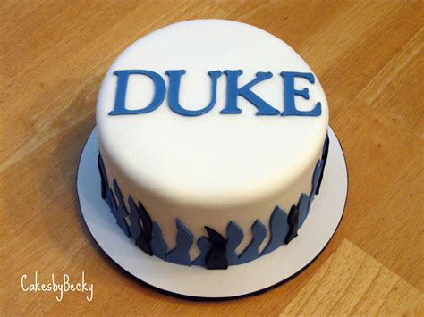 Cakes By Becky Duke Birthday Cake