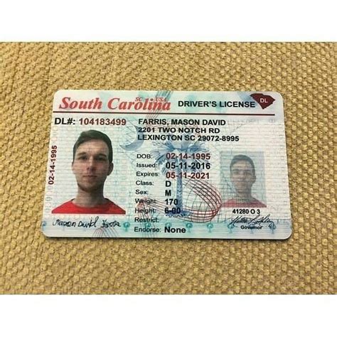 South Carolina Drivers License Maker Altbinger