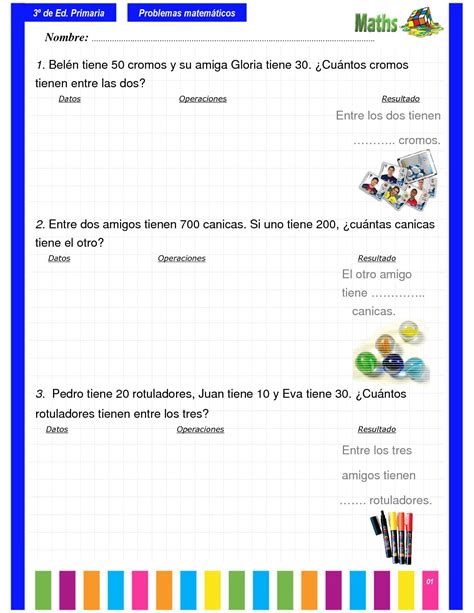 Calaméo Colección De Problemas 3º Primaria