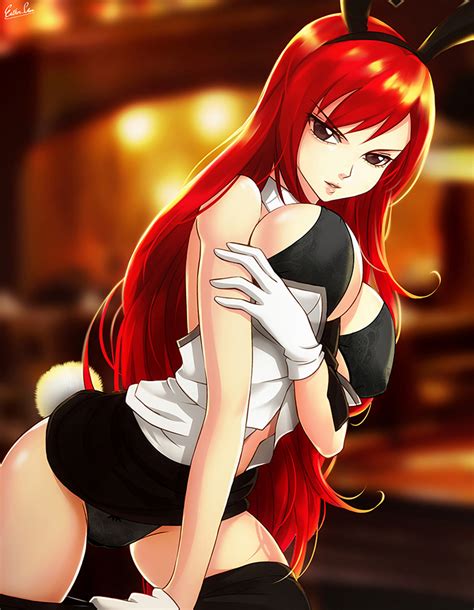 Erza Scarlet Fairy Tail Drawn By Rebe Sample My XXX Hot Girl