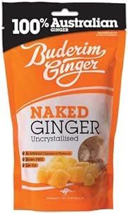 Buderim Uncrystallised Naked Sweet Ginger G Ideal For Baking Or