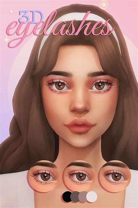 21 Sims 4 Eyelashes Cc 2d Lashes 3d Options And More We Want Mods