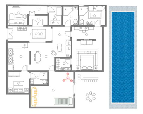 Free Editable House Plan Examples And Templates Edrawmax