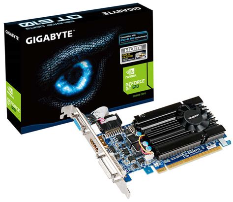 Gigabyte Geforce Gt 610 2gb Gddr3 Low Profile Pccomponentes