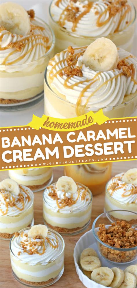 Banana Caramel Cream Dessert Artofit